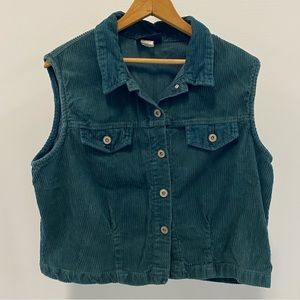 Corduroy vest